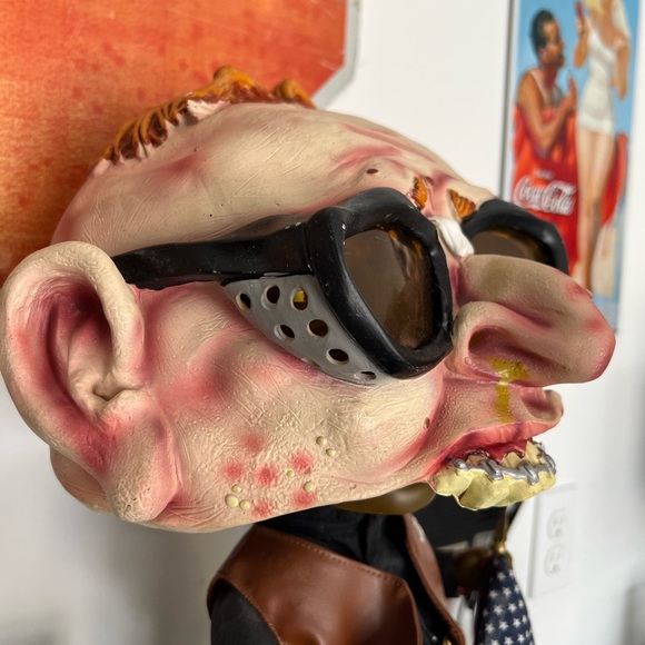 Nerd Mask Glasses braces dorky guy Face mask - Picture 2 of 4